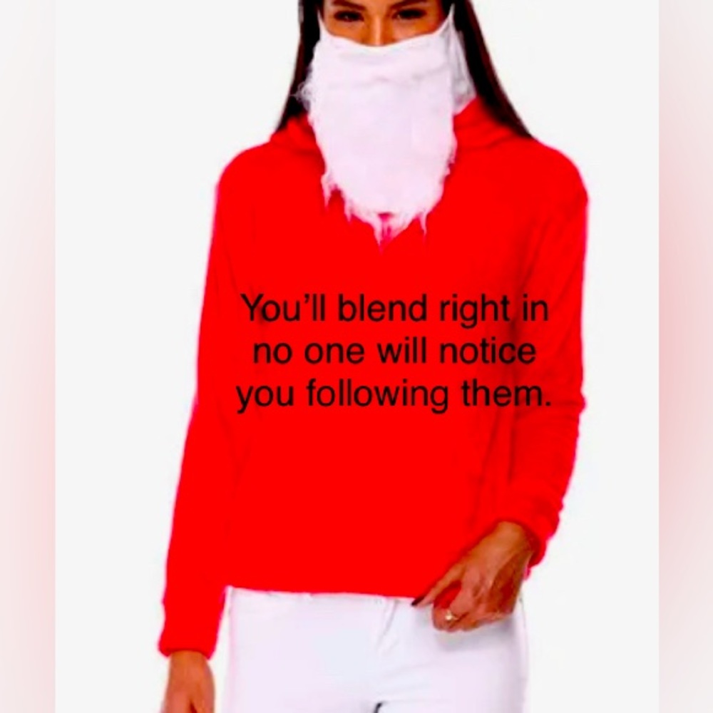 Sweater with beard